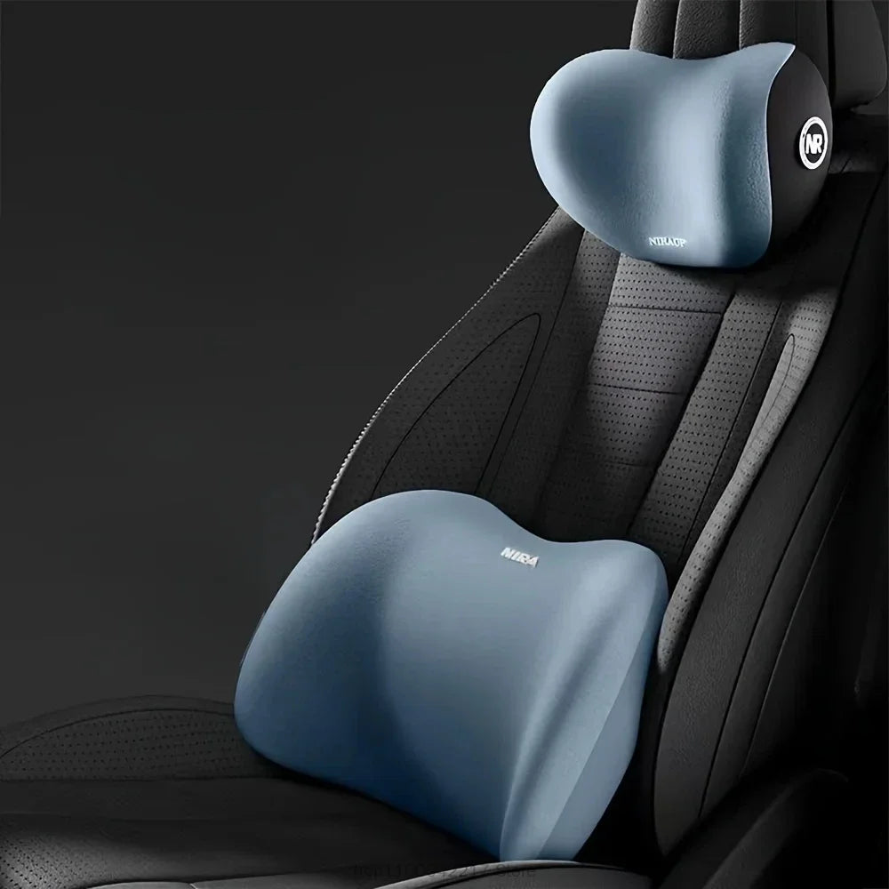 Ergonomic Car Neck & Lumbar Support Set