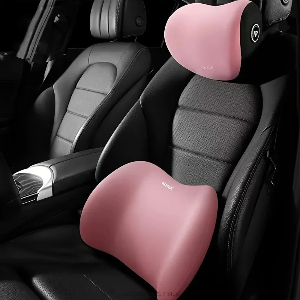 Ergonomic Car Neck & Lumbar Support Set