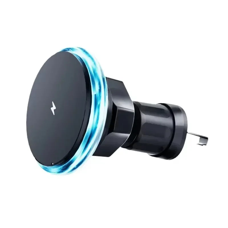 RGB Magnetic Wireless Car Charger & Phone Mount